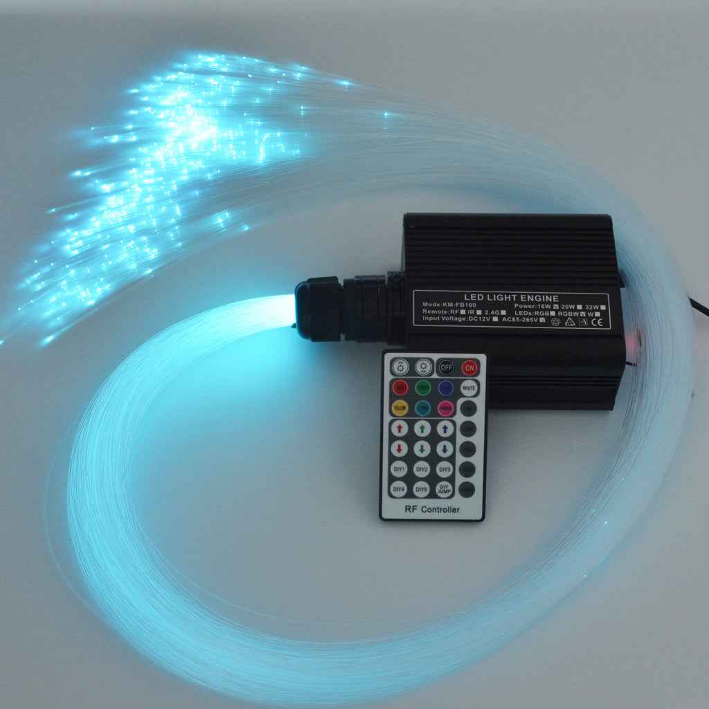 0.75mm 2M MMA Plastic End Glow Optical Fiber for Home Bar Decoration 200Pcs