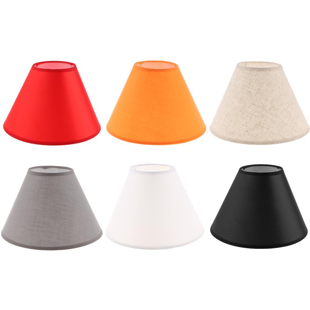 2x Lampshade Table Lamp Shade Floor Lamp Bedside Lamp Light Shade Black