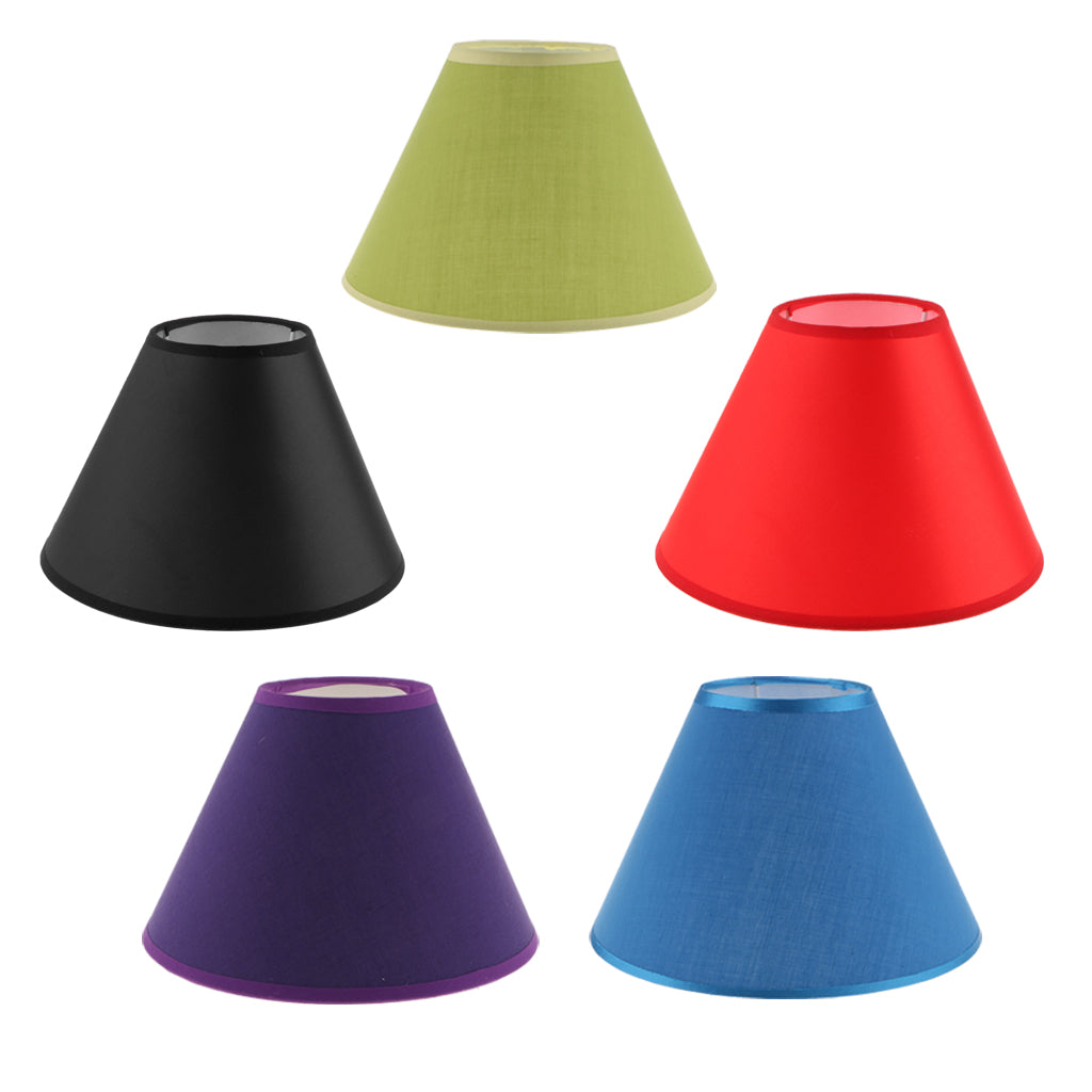 2x Lampshade Table Lamp Shade Floor Lamp Bedside Lamp Light Shade Blue