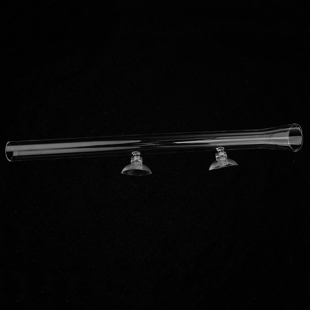 Aquarium Fish Tank Shrimp Feeding Food Dish Tray With Feeder Tube 300mm