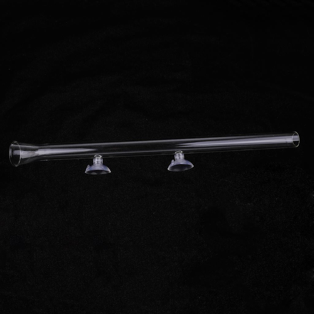 Aquarium Fish Tank Shrimp Feeding Food Dish Tray With Feeder Tube 350mm