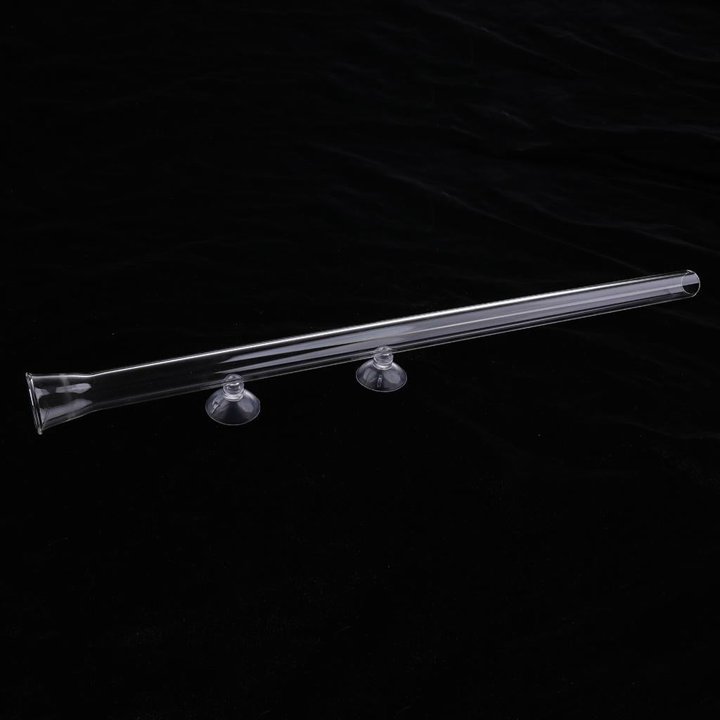 Aquarium Fish Tank Shrimp Feeding Food Dish Tray With Feeder Tube 450mm