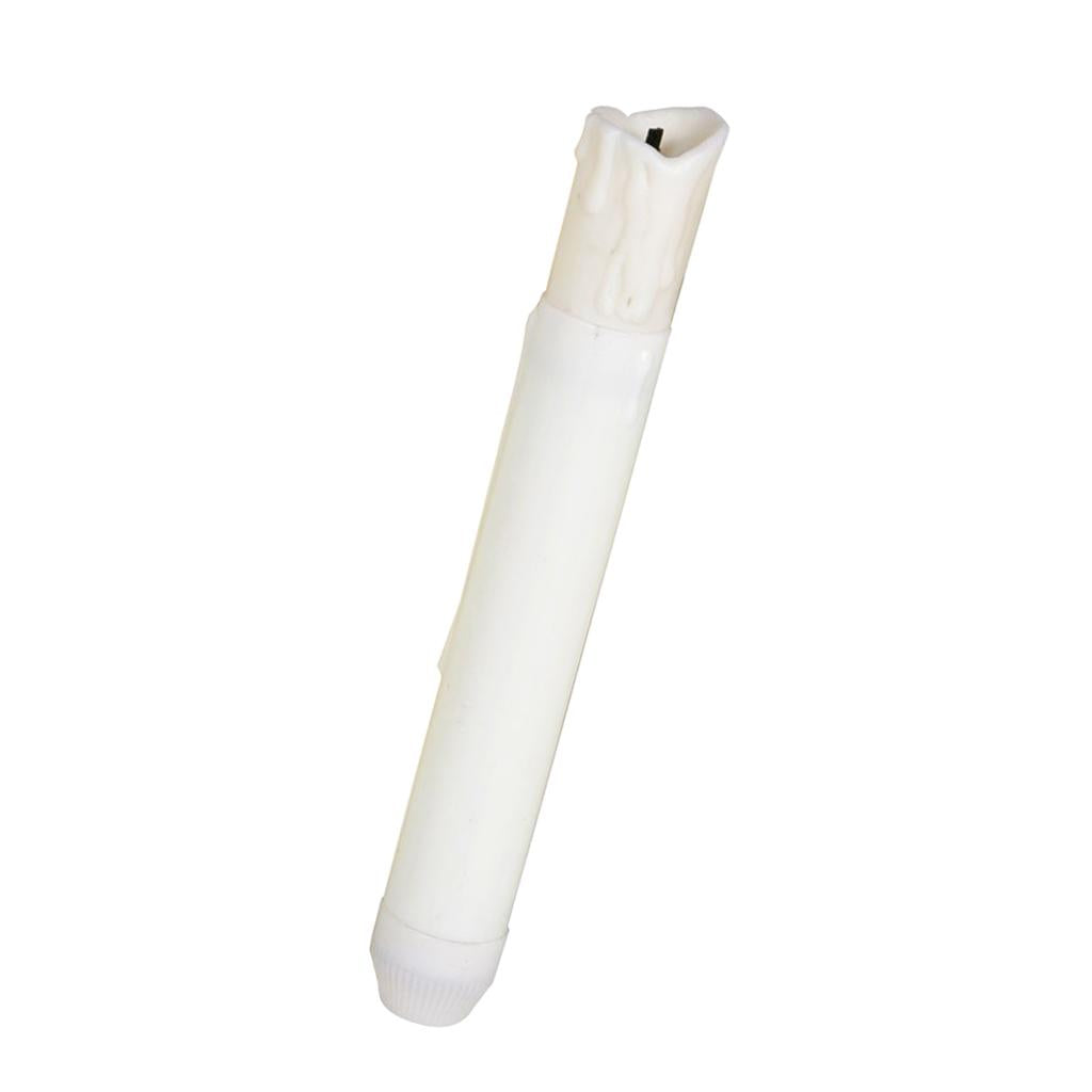 80 Pieces Tall Electric LED Candle Flameless Candle for Party Decor 155mm B