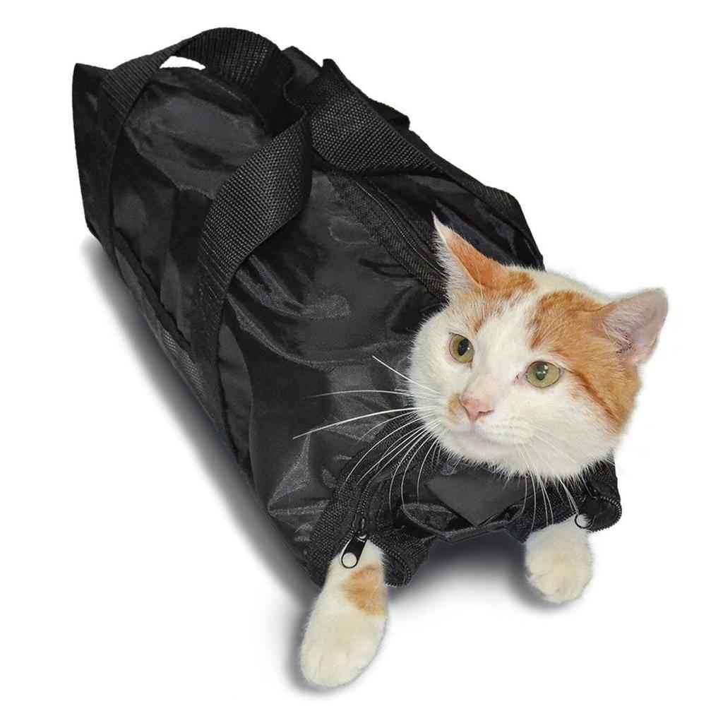 Cat Grooming Bag Pet Restraint Bag Bathing Bag Biting & Scratching Resisted