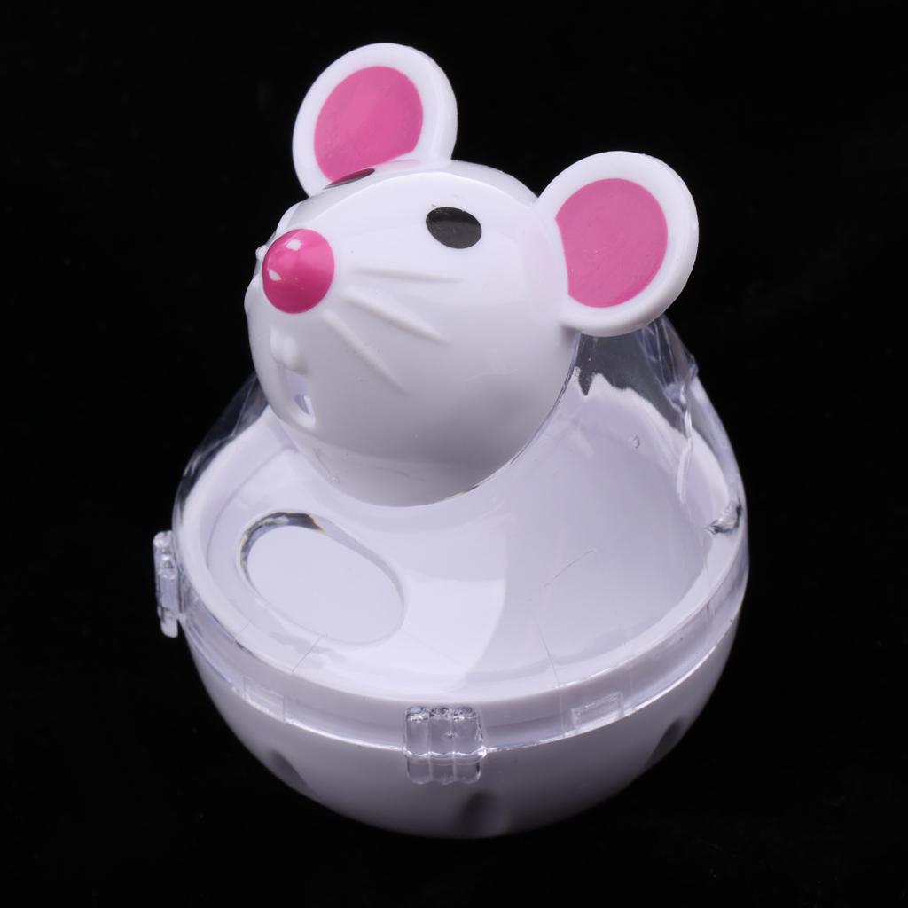 2 pcs Pet Cat Tumbler Toy Interactive Dog Puppy Leakage Food Dispenser