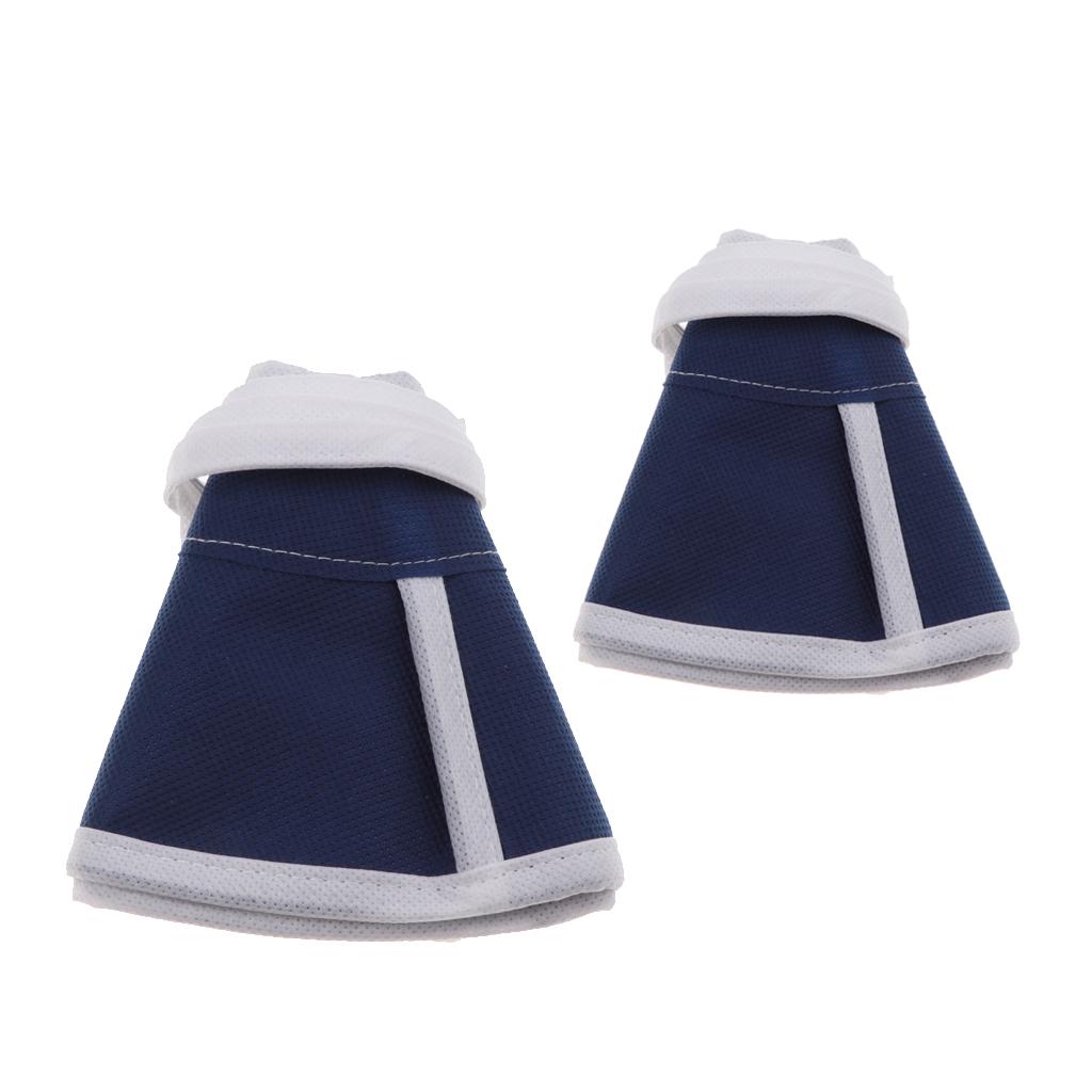 2 pcs Comfortabe Dog Collar Pet Protective E-Collar for Dogs and Cats S/M