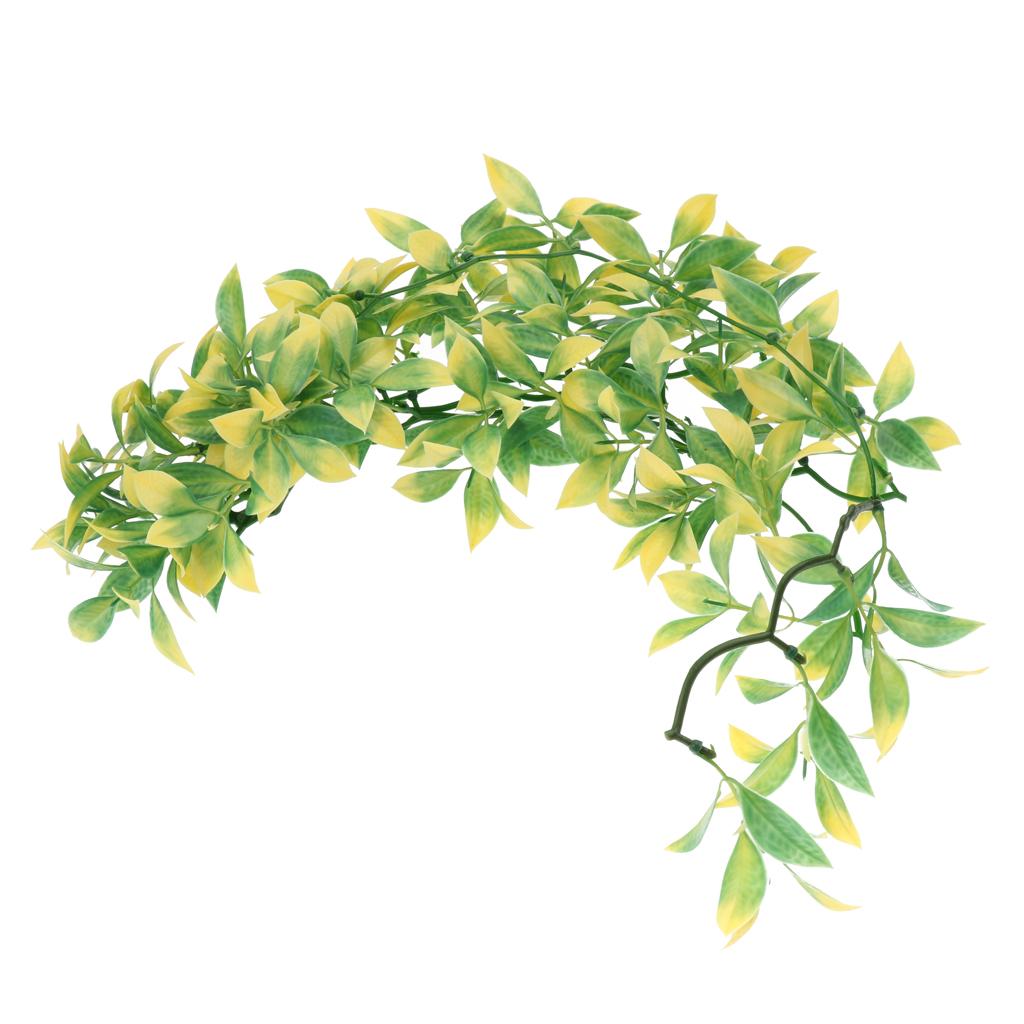 2Pcs Bendable Reptiles Vine Jungle Snake Climber Vines Artificial Decor