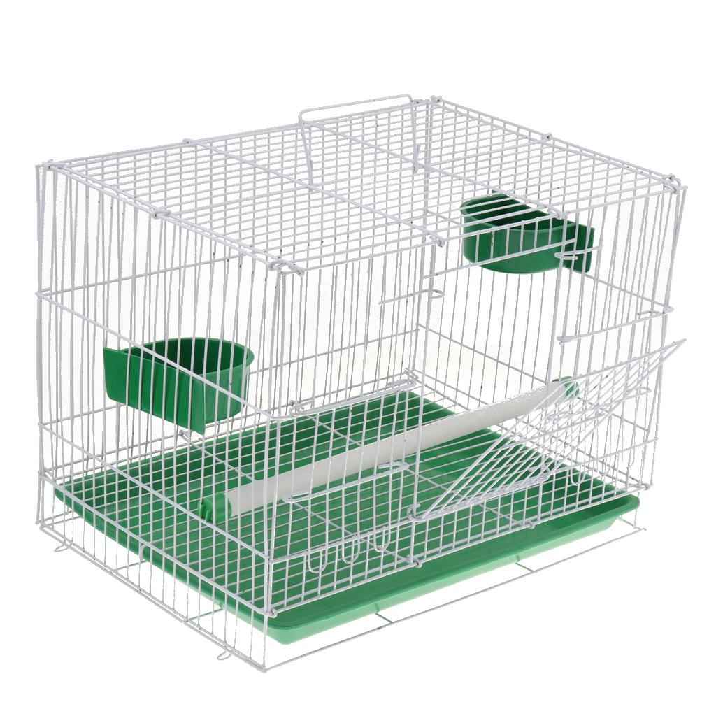 Large Bird Cage with Stand&Tray&Bowls FOR Parrot Chinchilla Macaw Cockatiel Cockatoo Pet House