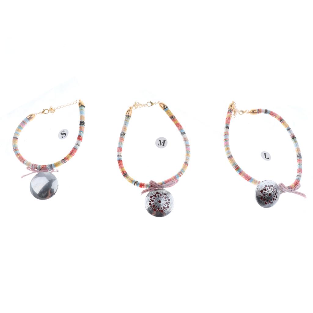 2 pcs Pet Collar Adjustable Safety Dog Anti lost Soft Training Dog Collar S