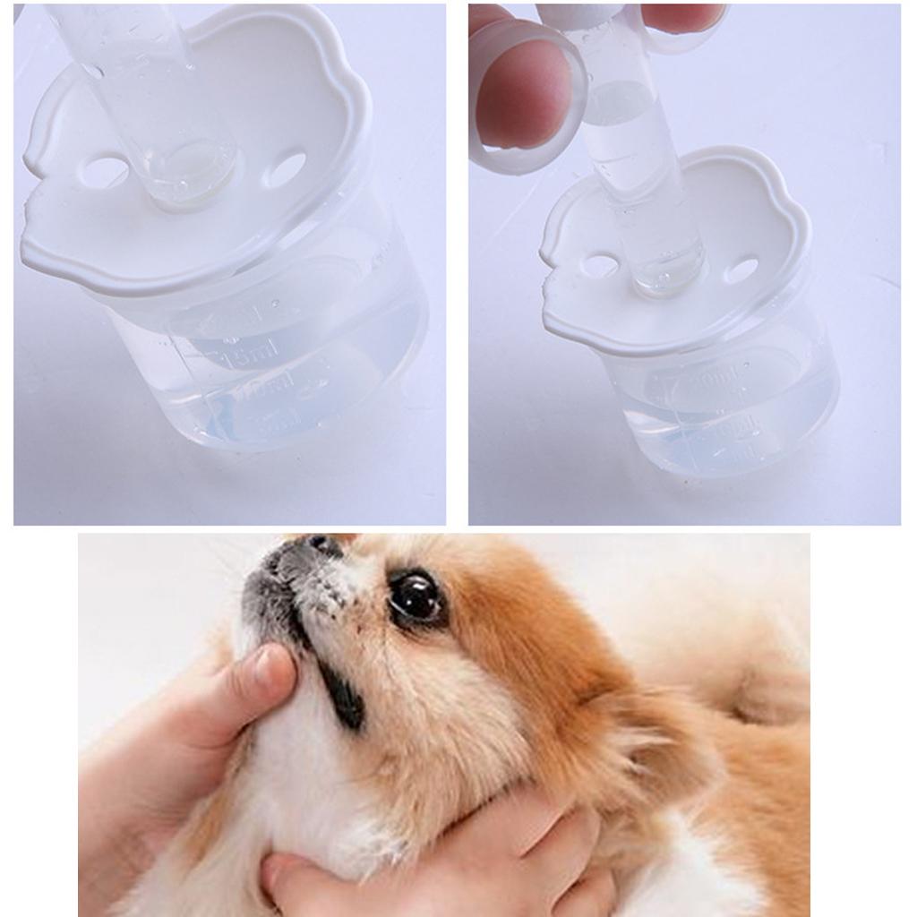 2 Pcs Small Pet Feeder Medicine Milk Feeding Syringe Pill Feeding Tool
