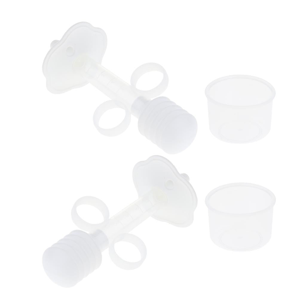 2 Pcs Small Pet Feeder Medicine Milk Feeding Syringe Pill Feeding Tool