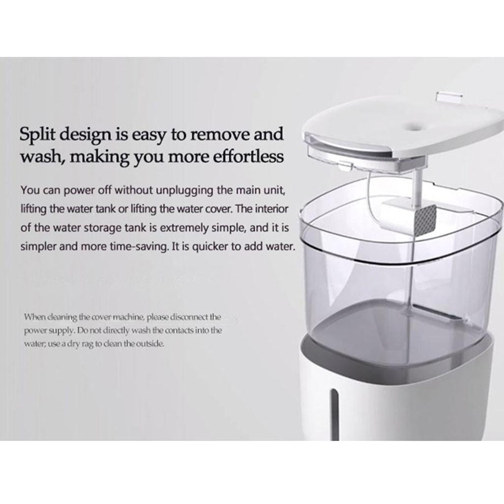 Automatic Pets Water Drinking Dispenser Cat Dog Bowl Drink Dish