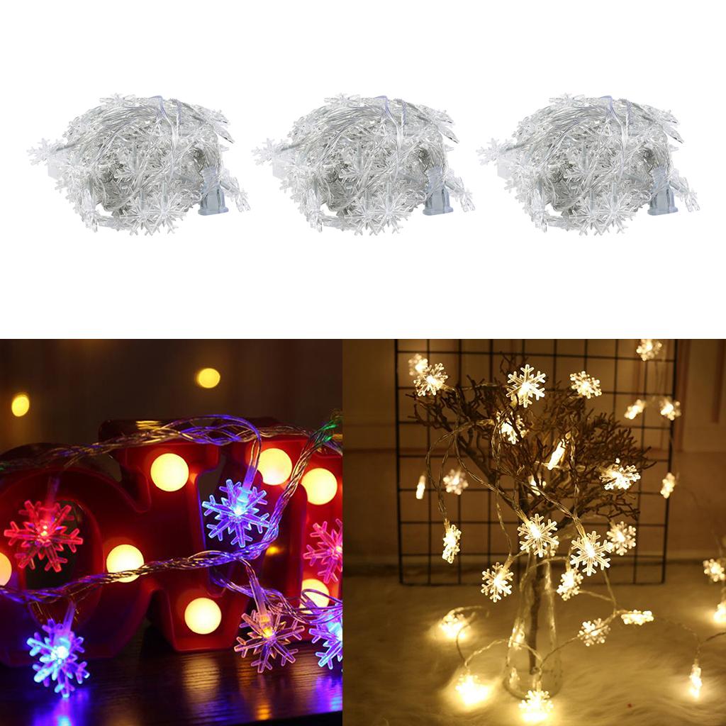 100 LED Window Curtain String Light for Wedding Party Warm Lighting
