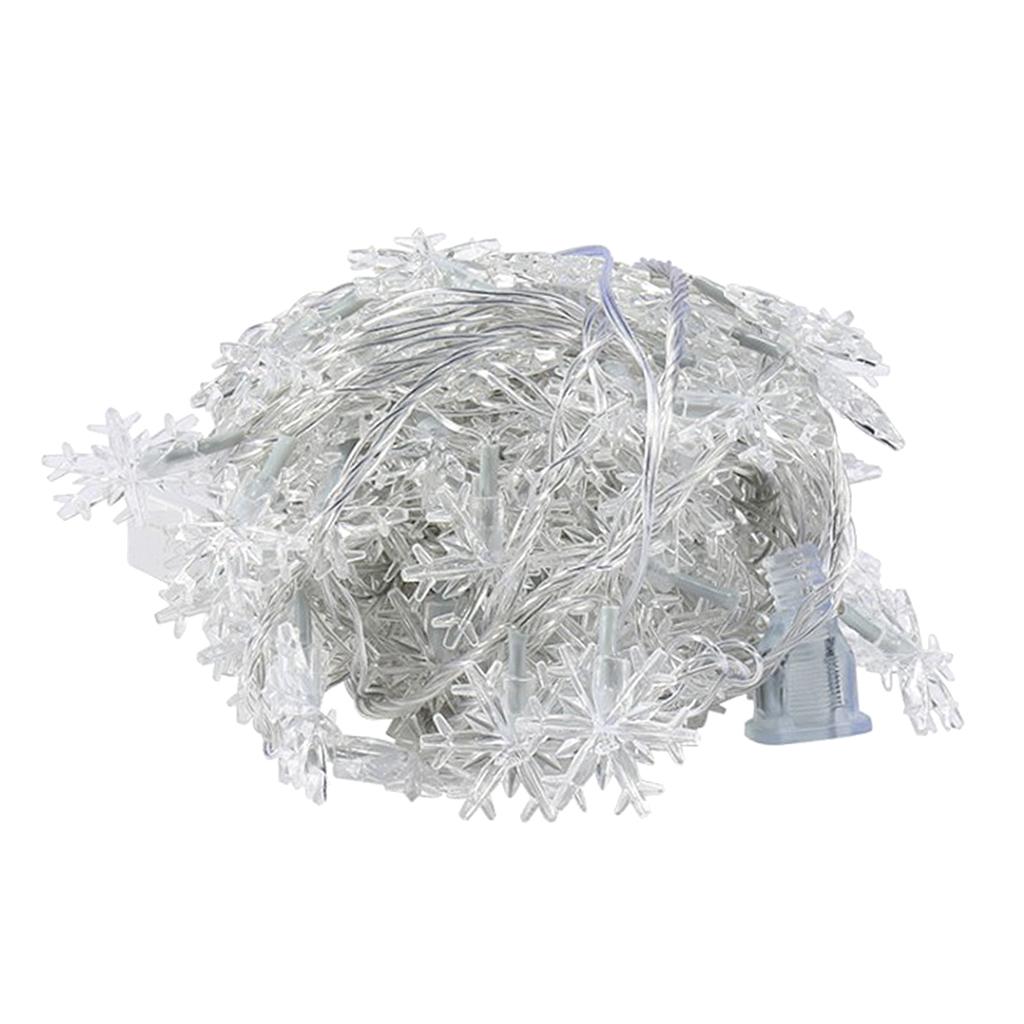 100 LED Window Curtain String Light for Wedding Party White Lighting