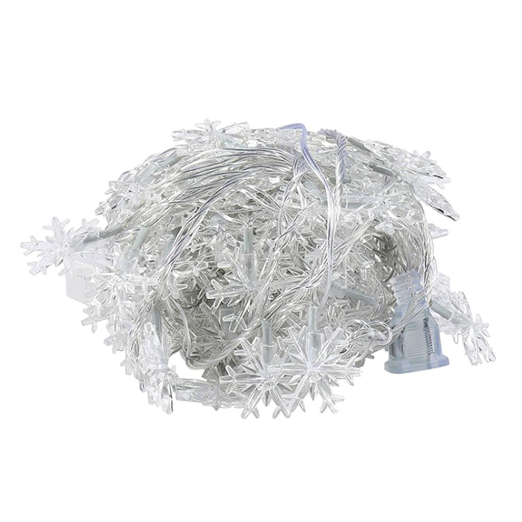 100 LED Window Curtain String Light for Wedding Party White Lighting