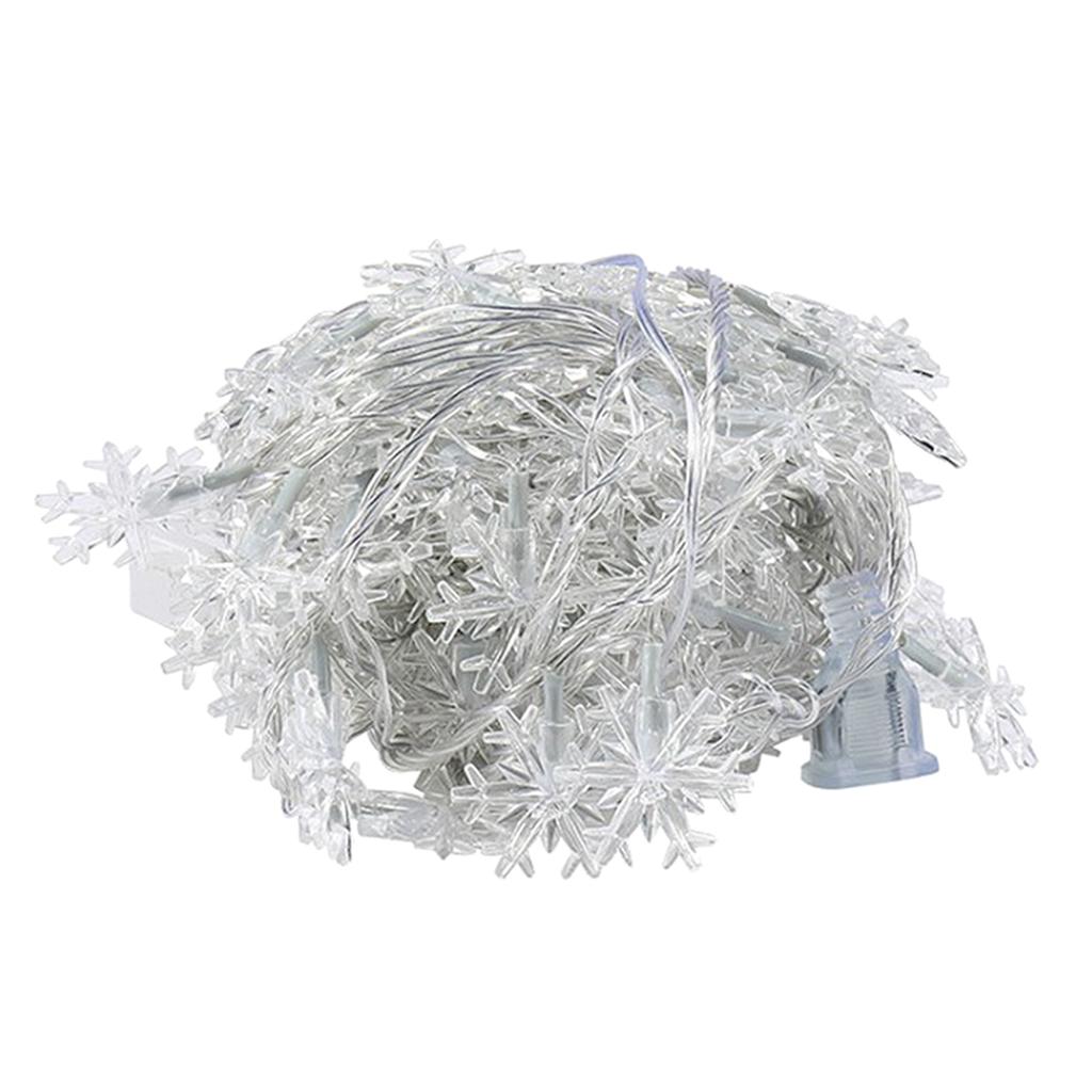 100 LED Window Curtain String Light for Wedding Party White Lighting