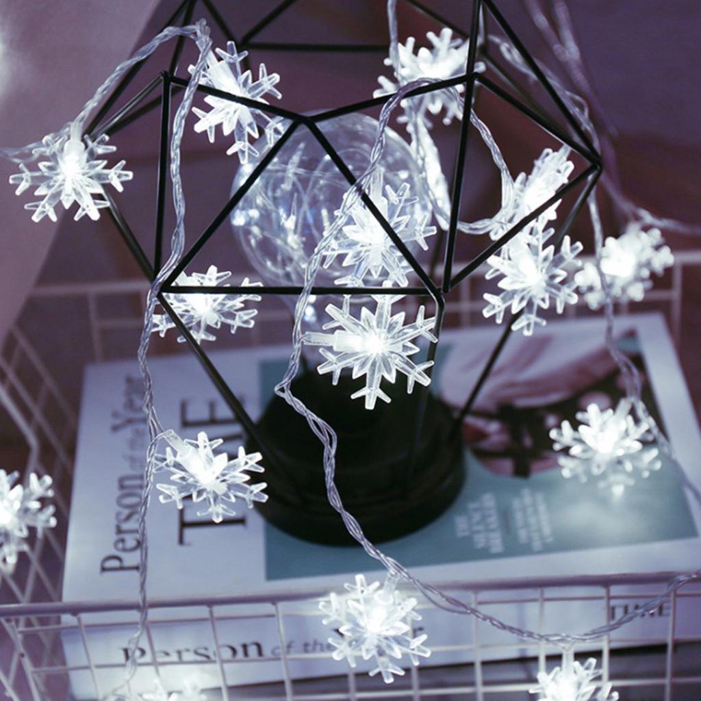 100 LED Window Curtain String Light for Wedding Party White Lighting