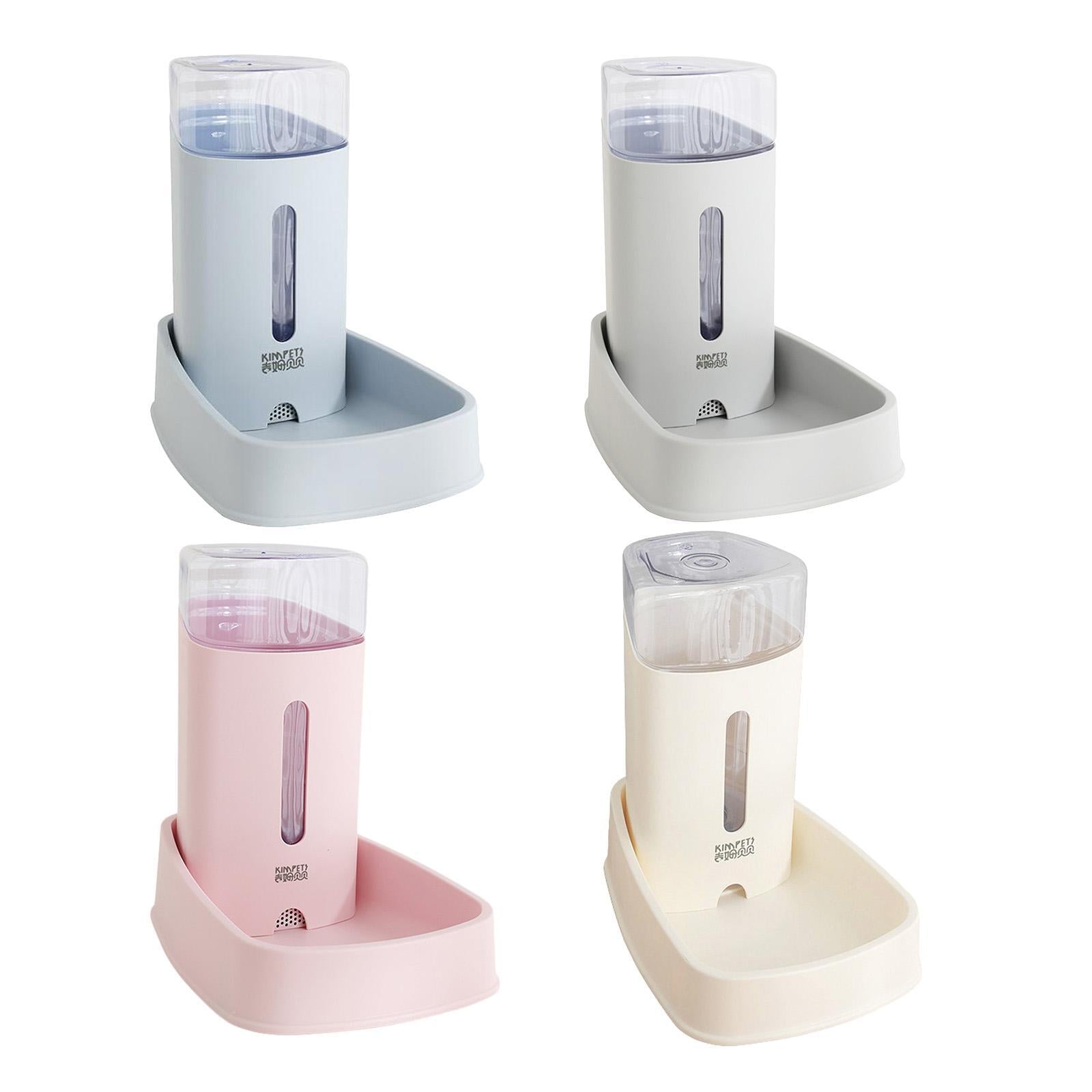 Automatic Pet Water Feeder Eco-Friendly PET Recycled For Cat Dog Pet Animal Blue
