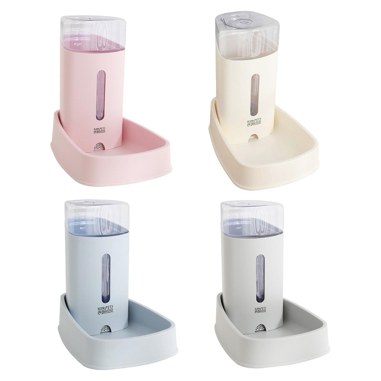 Automatic Pet Water Feeder Eco-Friendly PET Recycled For Cat Dog Pet Animal Blue