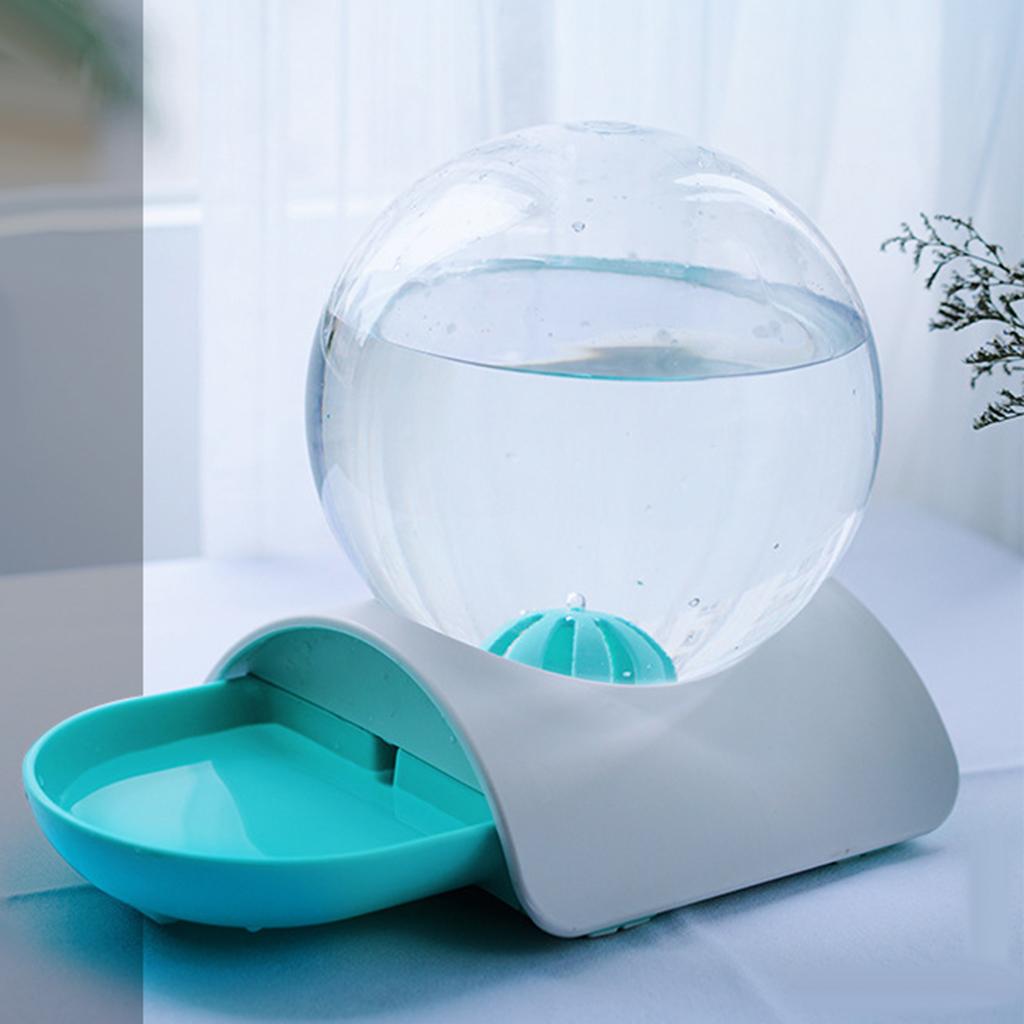 Auto Pet Water Dispenser Drink Water Cat Drinking Bowl Feeder Green