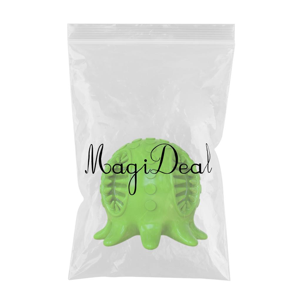 Dog Squeaky Toy Chew Toy Squeaker Training Toothbrush Puppies Pets Green