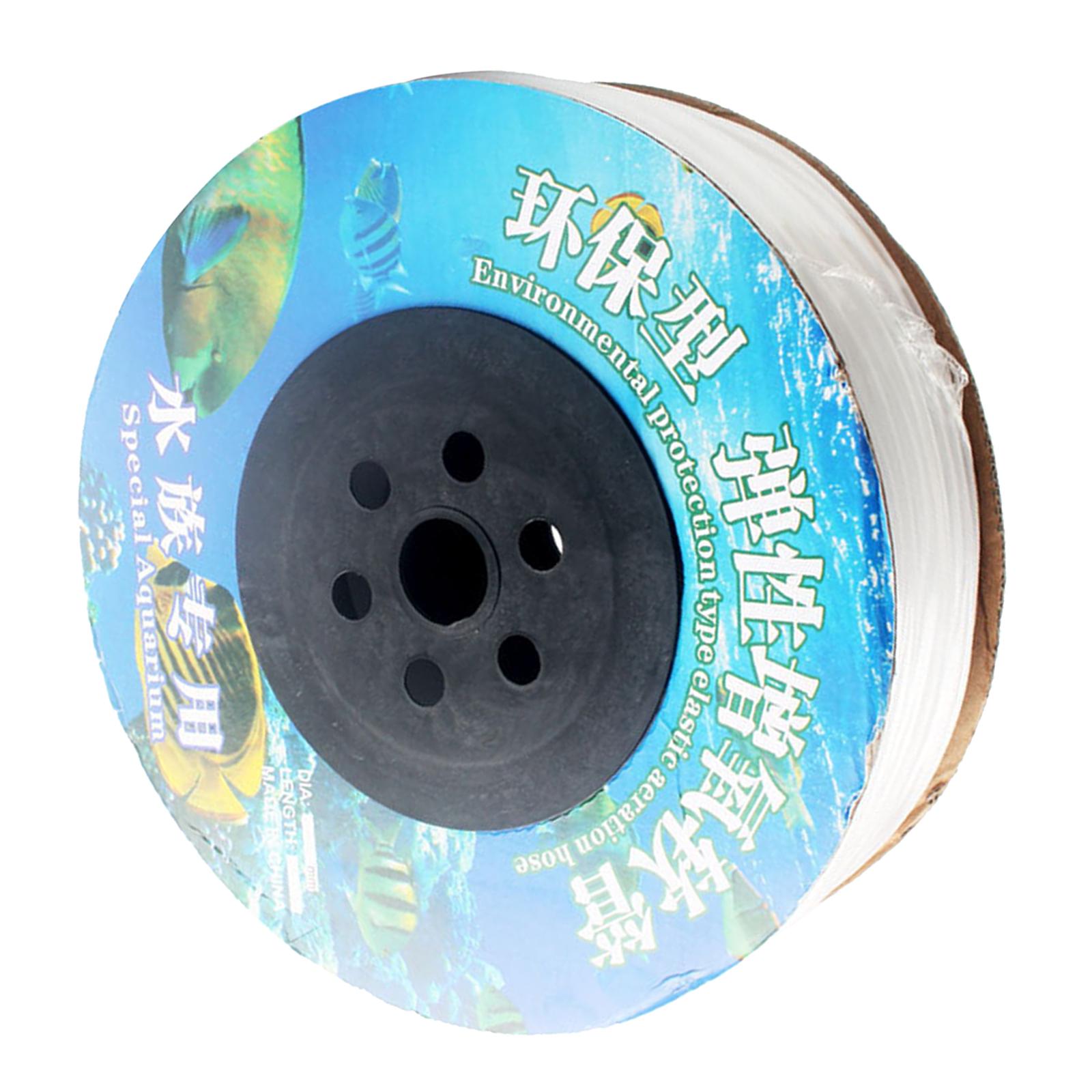 Aquarium Clear Plastic Pump Oxygen Hose Air Bubble Stone Tube Accessories