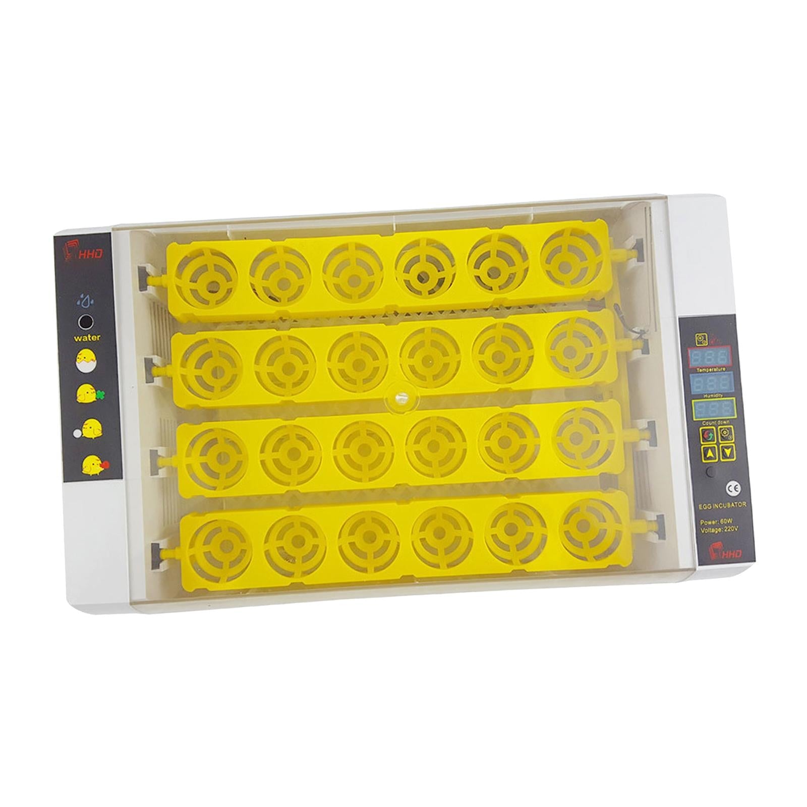 24 Egg Incubator Automatic Digital Farm Duck Chicken Hatcher 360 Turning