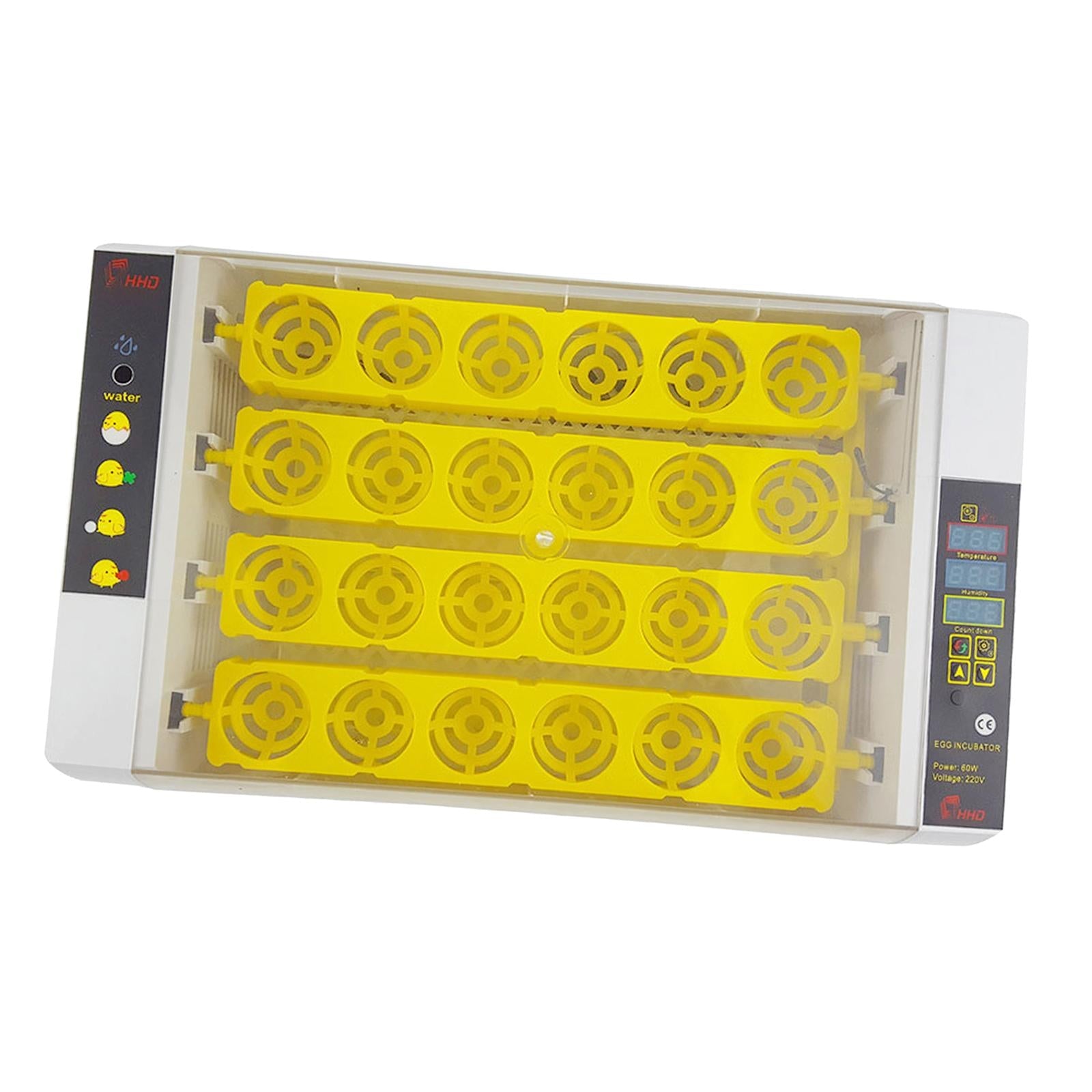 24 Egg Incubator Automatic Digital Farm Duck Chicken Hatcher 360 Turning