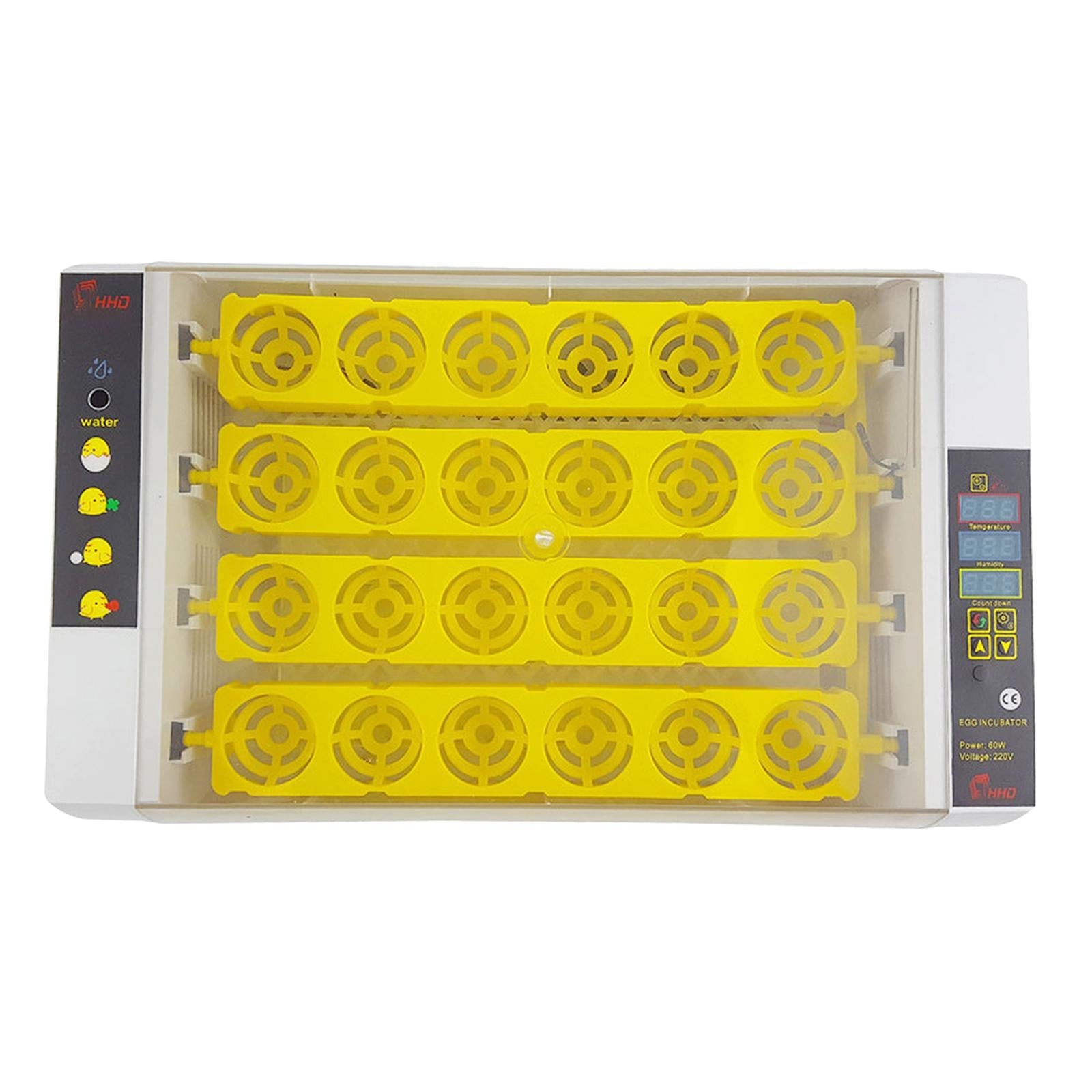 24 Egg Incubator Automatic Digital Farm Duck Chicken Hatcher 360 Turning
