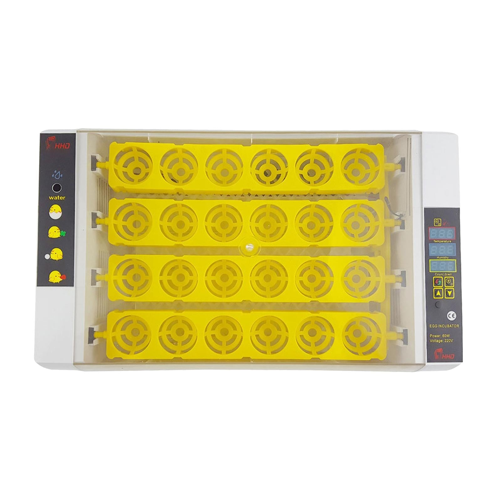24 Egg Incubator Automatic Digital Farm Duck Chicken Hatcher 360 Turning