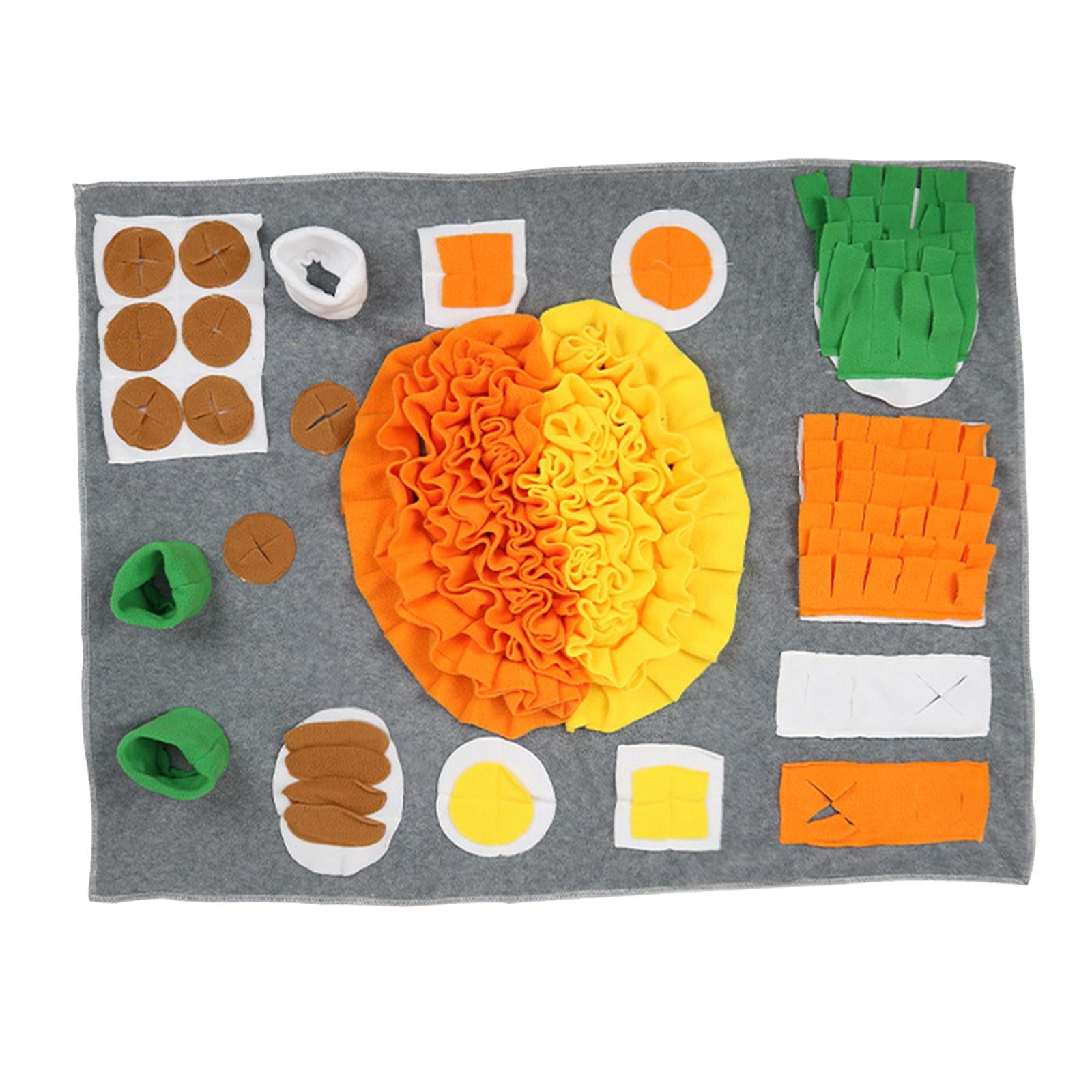 Dog Snuffle Mat Pad Cushion Interactive Slow Feeder Fun Toy Stress Relief