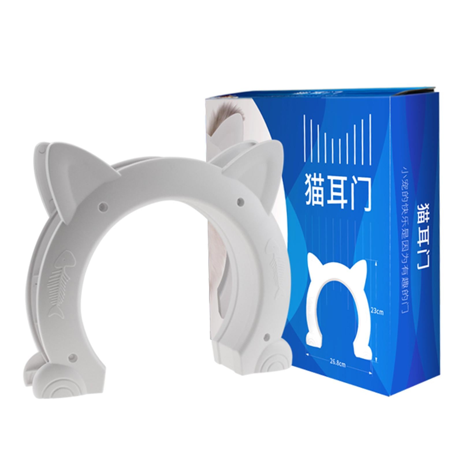 Cat Door Interior Door Kitten Cats Passing Pet Door Hidden Litter Box Gate