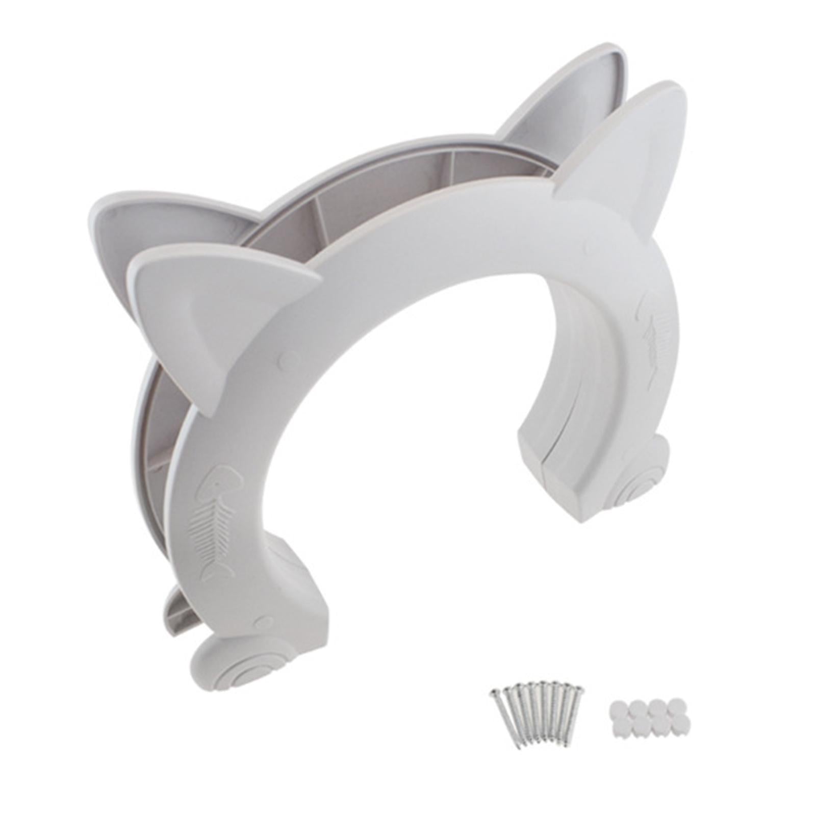 Cat Door Interior Door Kitten Cats Passing Pet Door Hidden Litter Box Gate