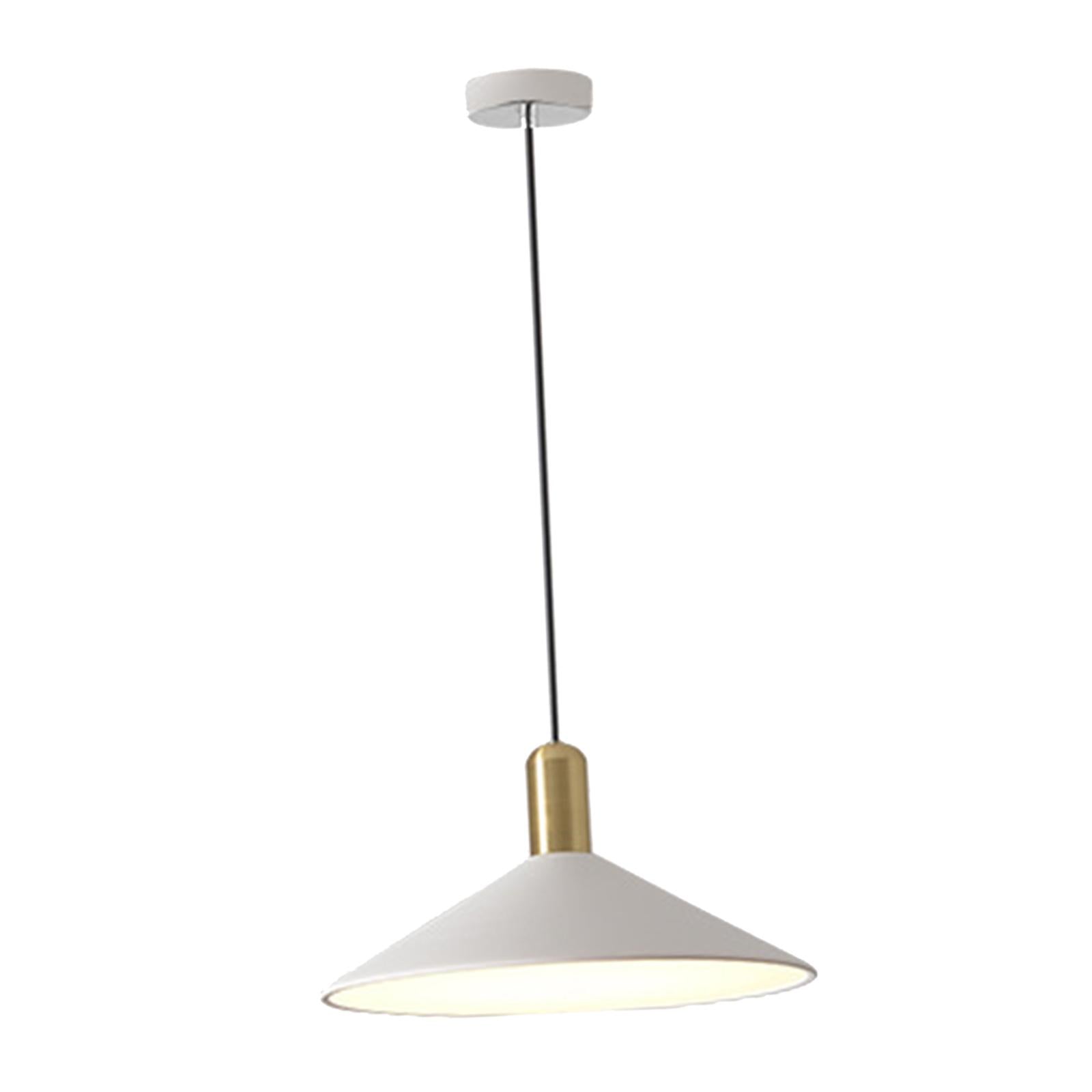 Chandelier Ceiling Lamp Fixture Industrial Dining Room Pendant Light White