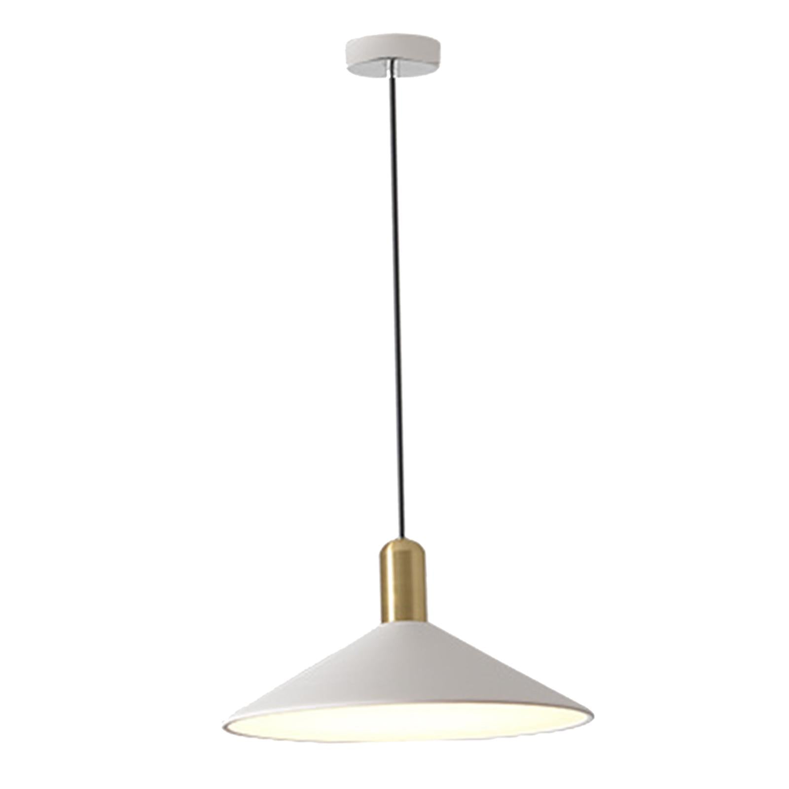 Chandelier Ceiling Lamp Fixture Industrial Dining Room Pendant Light White