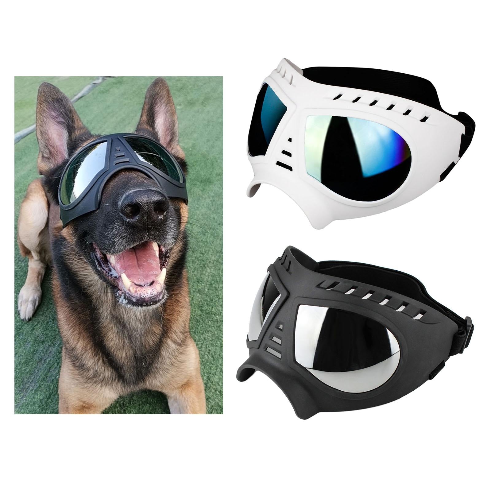 Dog Sunglasses Pet Goggles Fog Protection Glasses Eye Wear Black