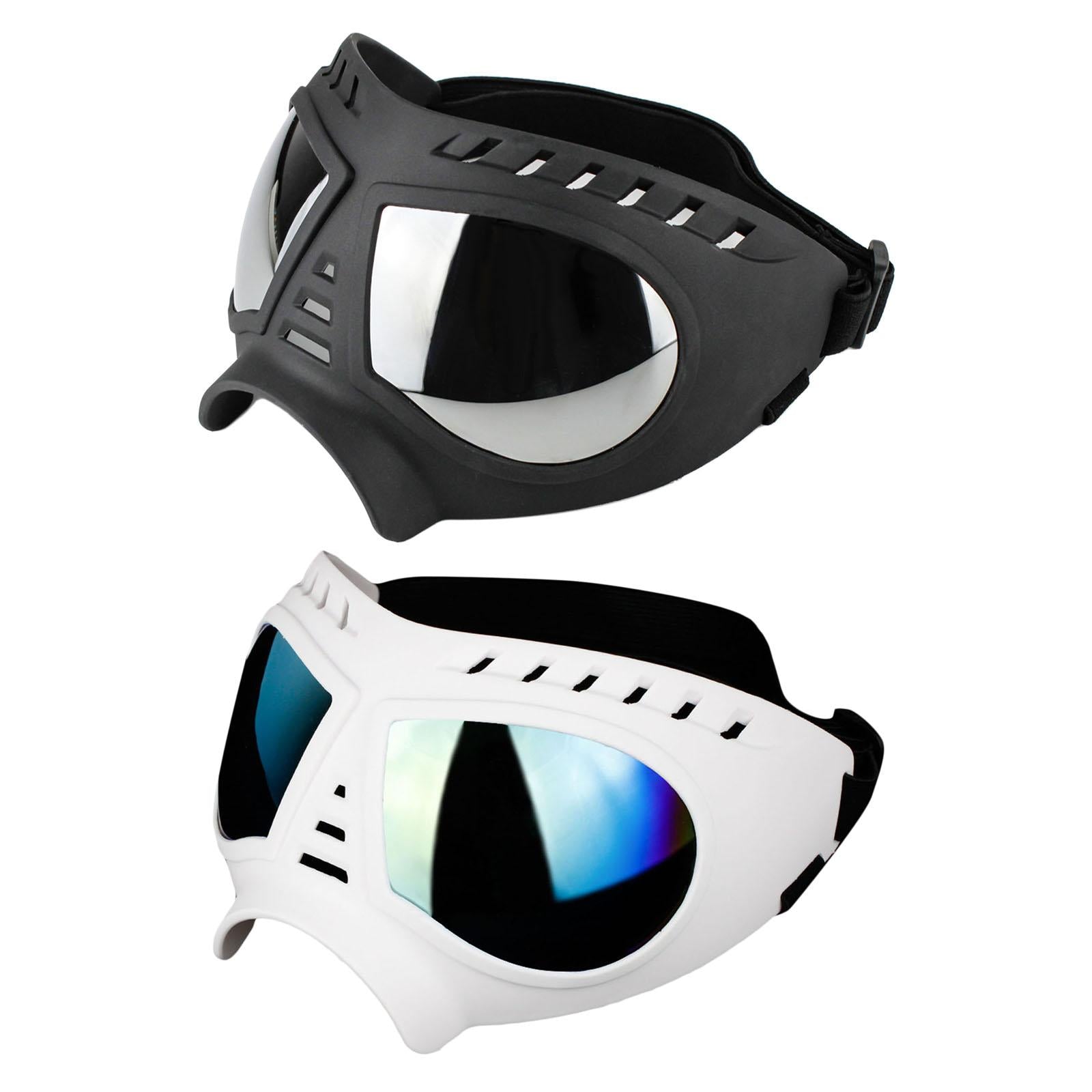 Dog Sunglasses Pet Goggles Fog Protection Glasses Eye Wear Black