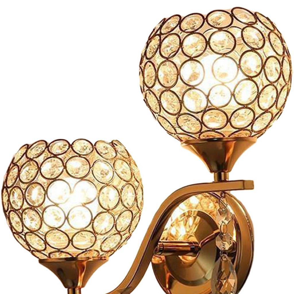 Crystal Wall Light Modern Home Wall Sconce Lighting Fixture Style 3