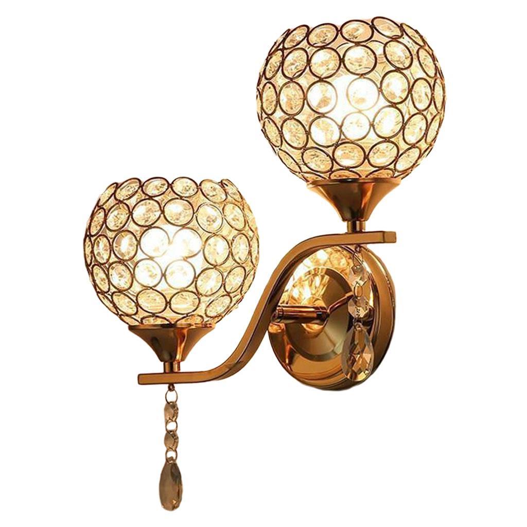 Crystal Wall Light Modern Home Wall Sconce Lighting Fixture Style 3