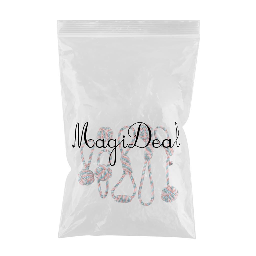 Cotton Rope Knot Toy Molar Teething Toys Cotton Rope Knot for Puppy Outdoor