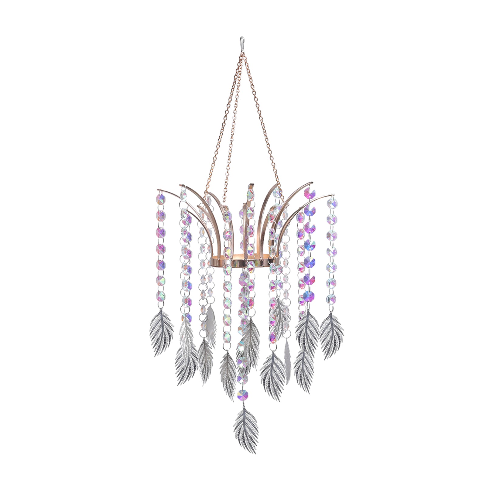 Chandelier Easy to Fit Ceiling Light Shade Modern Crystal Pendant 225x510mm
