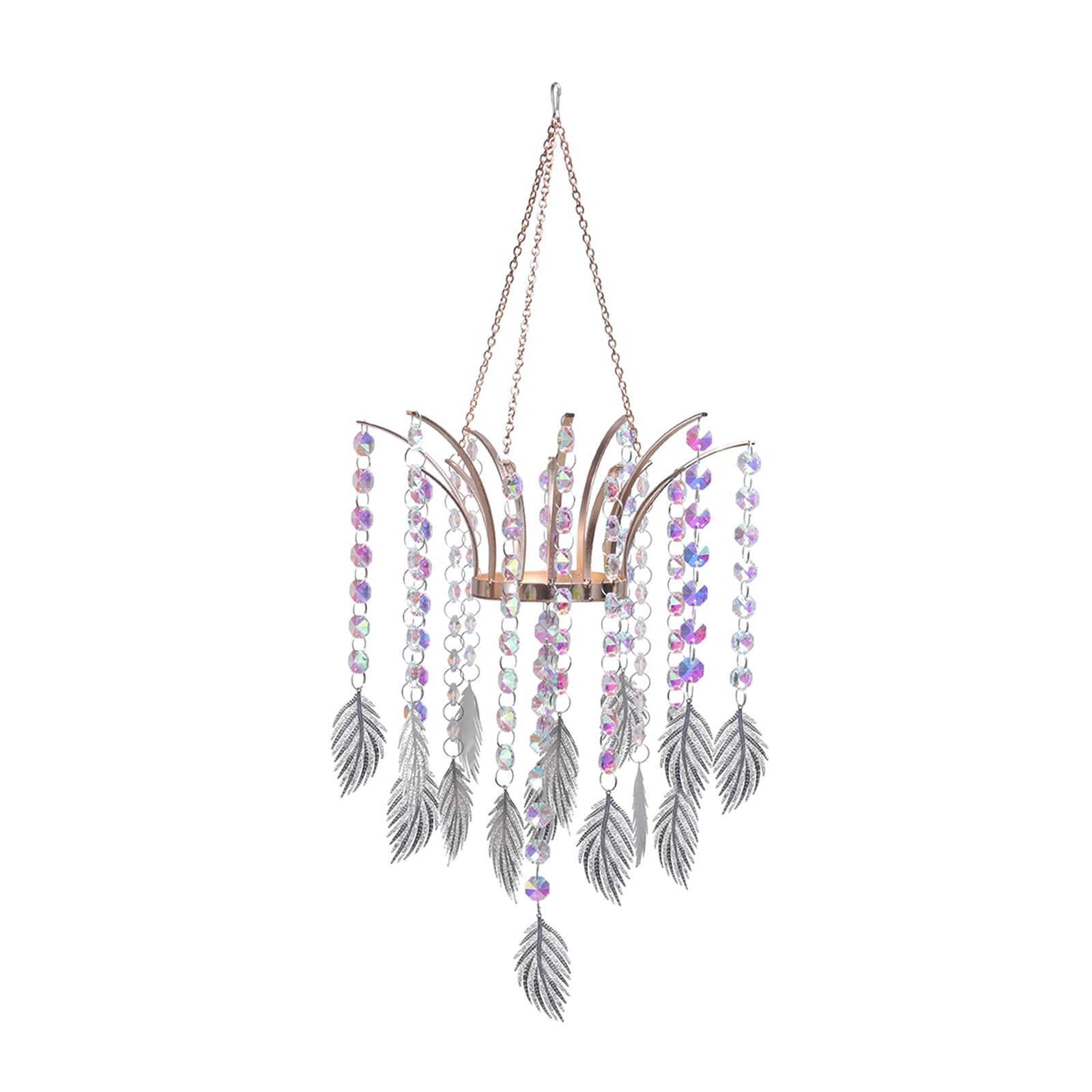Chandelier Easy to Fit Ceiling Light Shade Modern Crystal Pendant 225x510mm