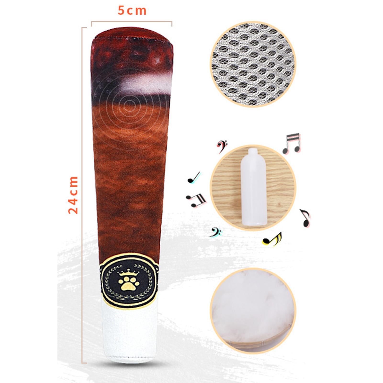 Chewers Squeaker Stuffed Cigars Dog Squeaky Toy for Puppy Chew Pet Supplies
