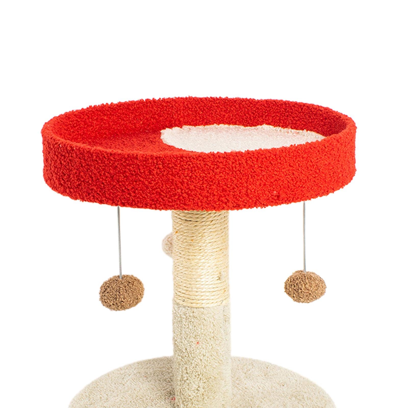 CAT SCRATCHING POST KITTEN SCRATCHER HANGING BALLS SCRATCHING POST BOARD