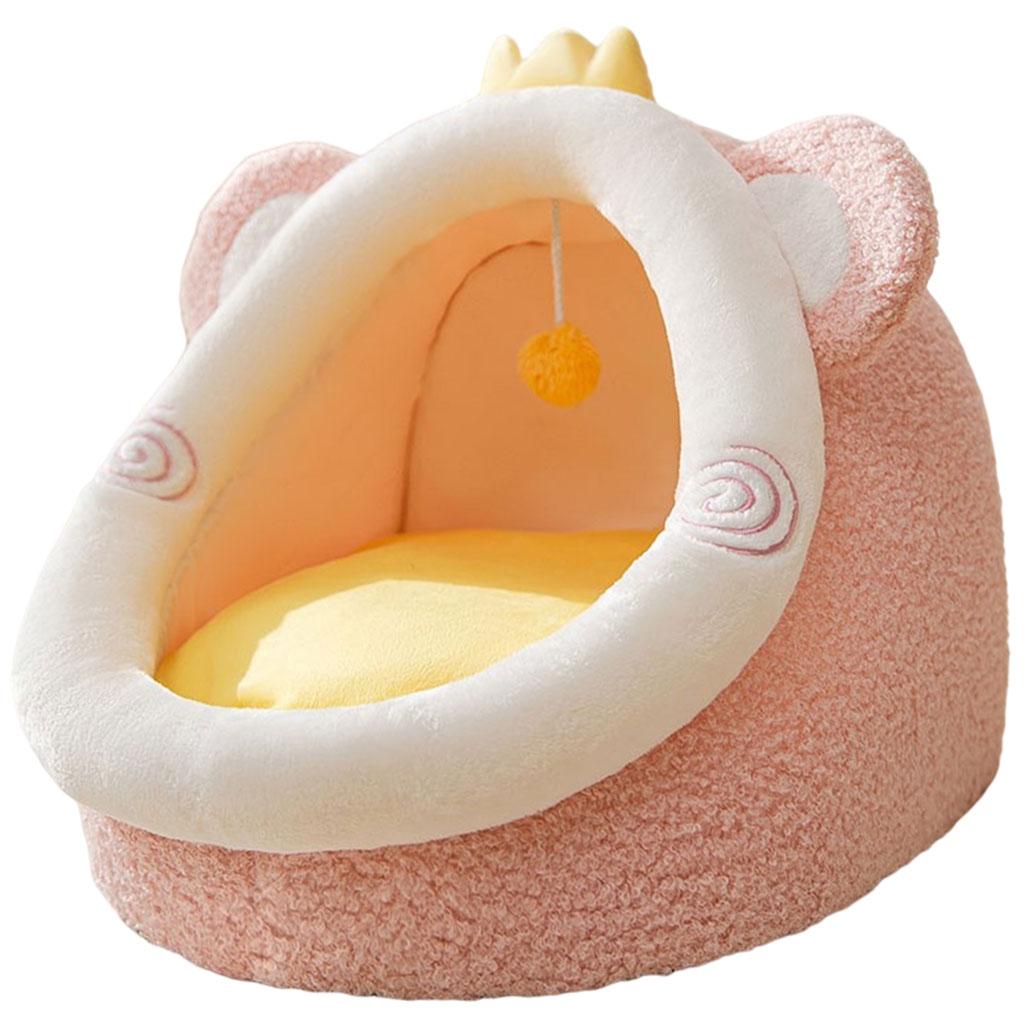 Cat Bed with Anti-Slip Water-Resistant Bottom for Cats Puppy Pet Supplies M