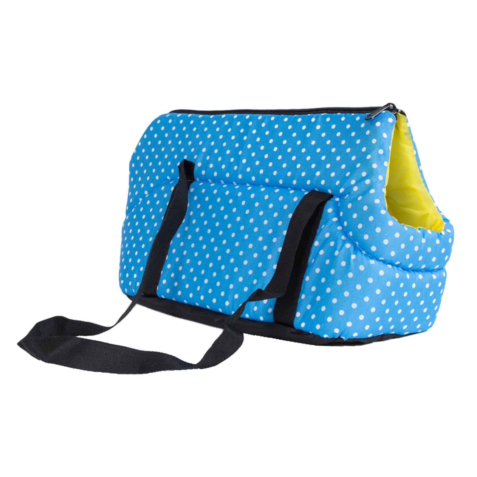 Dog Carrier Bag Cozy Sling Tote Soft Sided for Pet Cat Puppy Big Blue