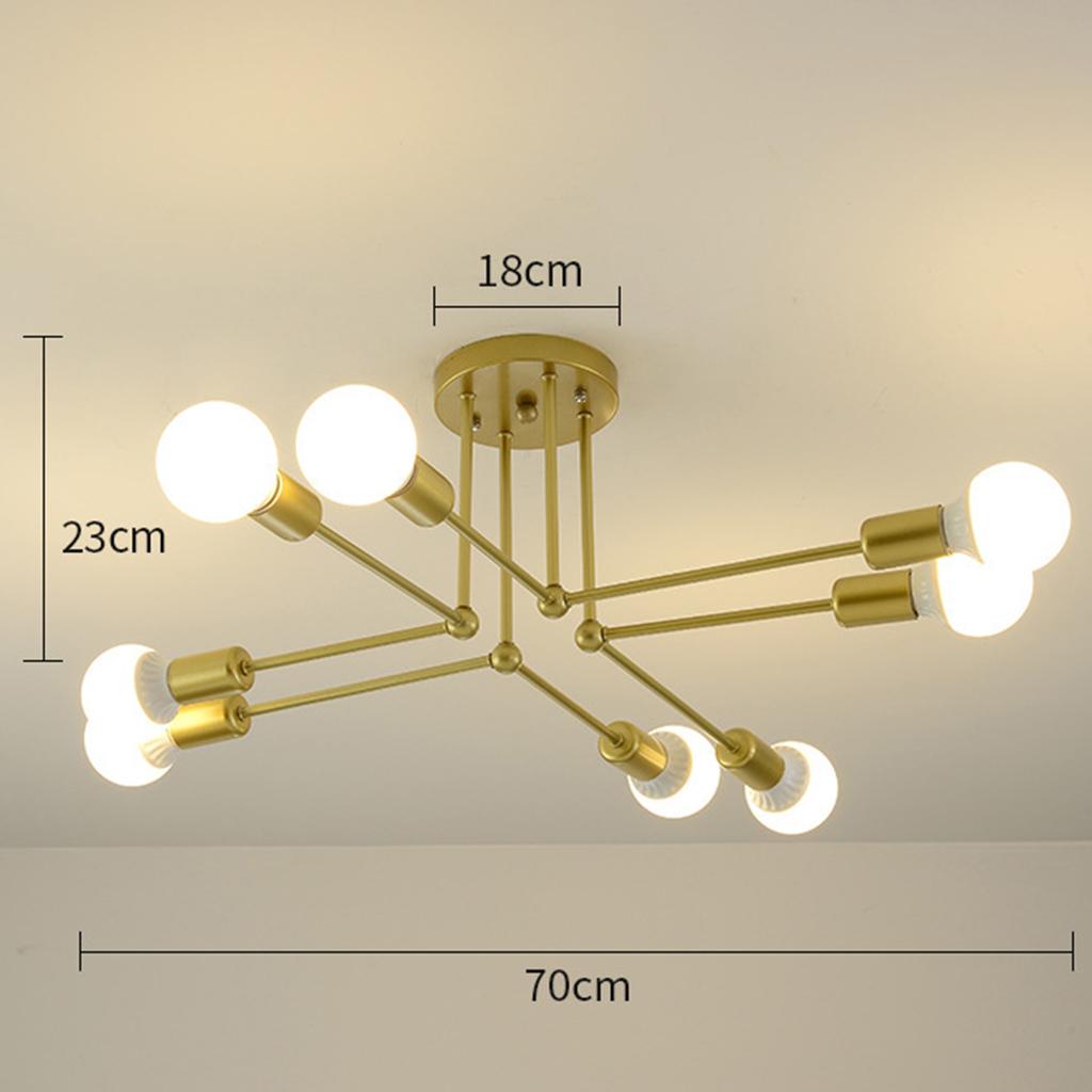 Ceiling Lamp Lighting Home Decor Laundry Hall Apartment Lights Gold