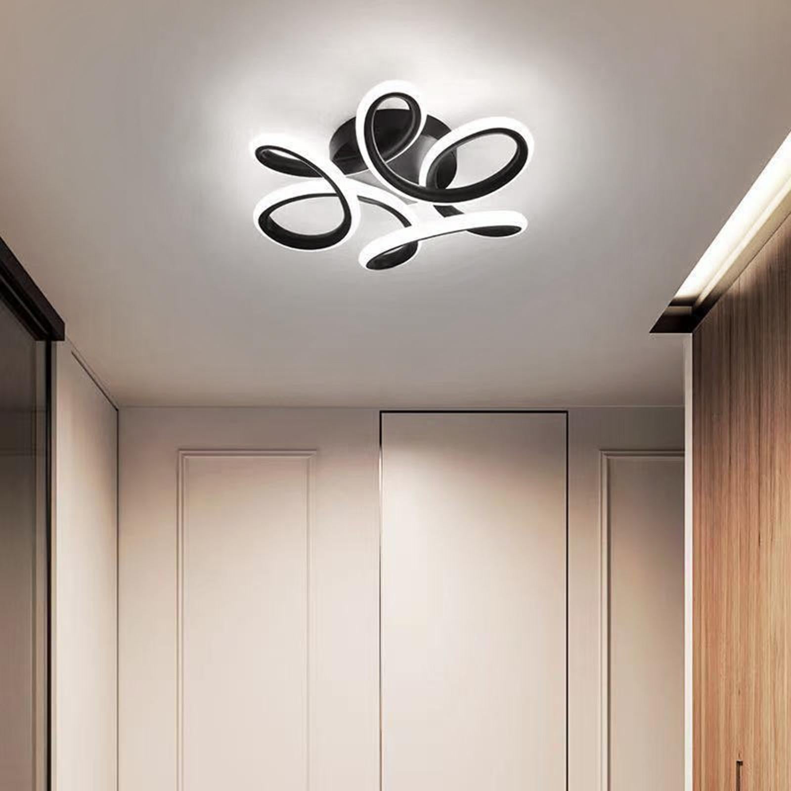 Ceiling Lights Indoor Light Home Hall Chandelier Lamp Black neutral light