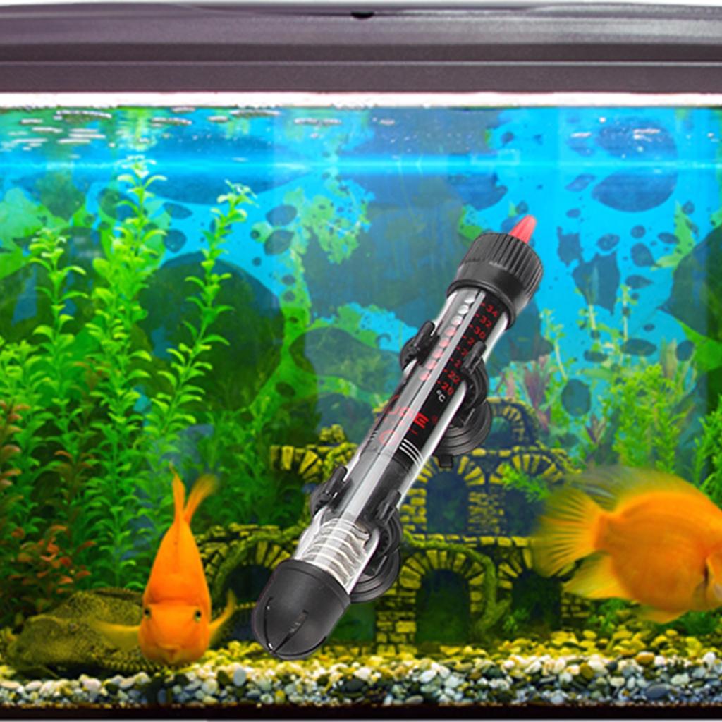 Aquarium Thermostat Fish Tank Water Heater Submersible Thermostat Heater 25W