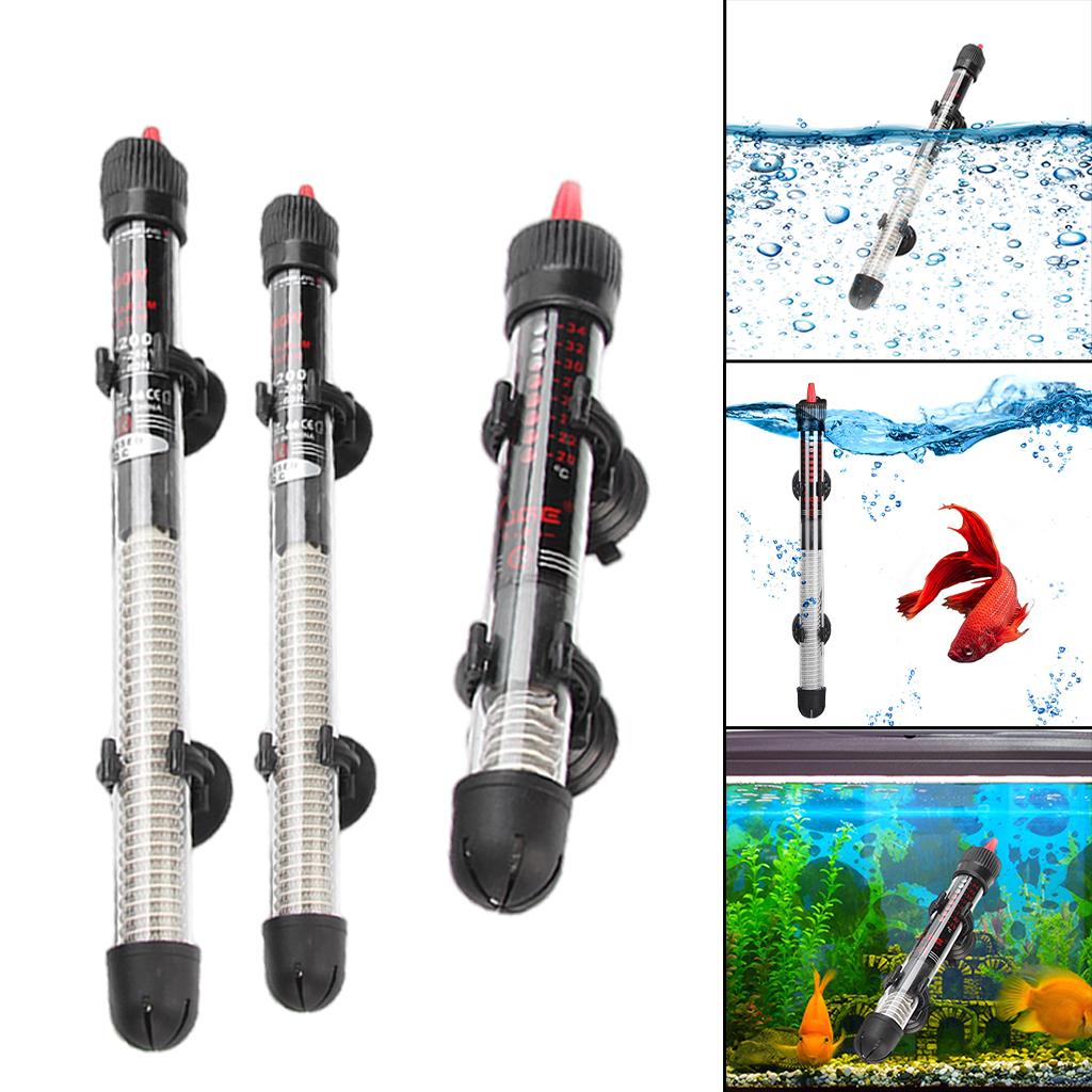 Aquarium Thermostat Fish Tank Water Heater Submersible Thermostat Heater 25W